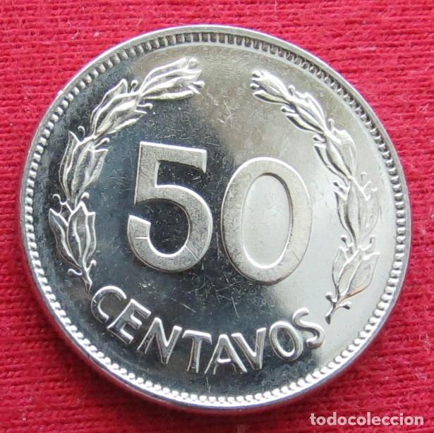 Monedas antiguas de Am&eacute;rica: Ecuador 50 centavos 1985 unc - Foto 1