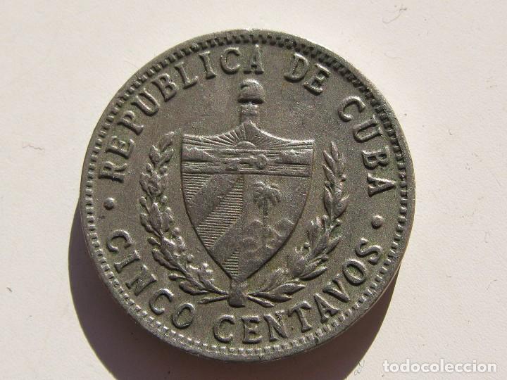 Monedas antiguas de Am&eacute;rica: CUBA , 5 CENTAVOS DE PESO DE 1961 - Foto 2