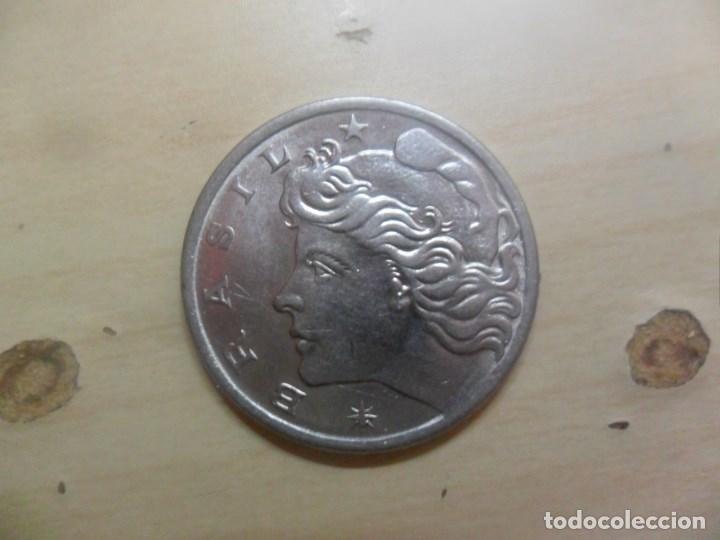 Monedas antiguas de Am&eacute;rica: BRASIL - MONEDA DE 10 CENTAVOS DE 1975 - Foto 1
