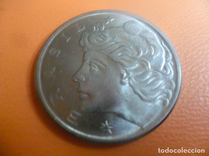 Monedas antiguas de Am&eacute;rica: BRASIL - MONEDA DE 50 CENTAVOS DE 1977 - Foto 1