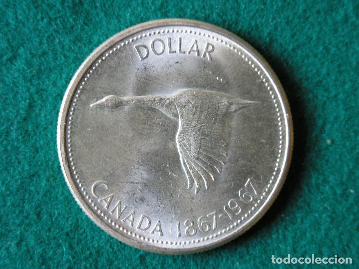 Moneda 1 D lar Canada 1967 Elizabeth Ii P Vendido En Venta 