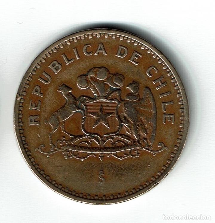 Monedas antiguas de Am&eacute;rica: CHILE 100 PESOS 1998 - Foto 2