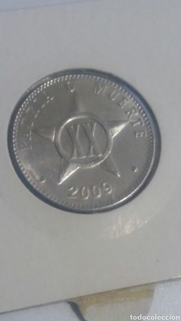 Monedas antiguas de Am&eacute;rica: Moneda Cuba 20 centv 2009 - Foto 2