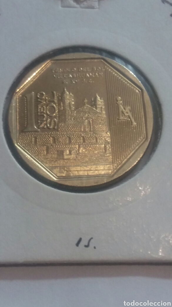 Monedas antiguas de Am&eacute;rica: Moneda Per&uacute; un nuevo sol 2012 - Foto 1