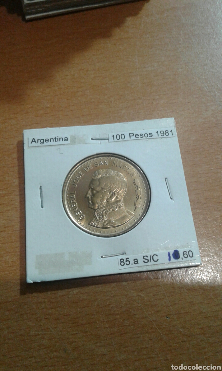 Monedas antiguas de Am&eacute;rica: Argentina 2 pesos 1981 - Foto 1