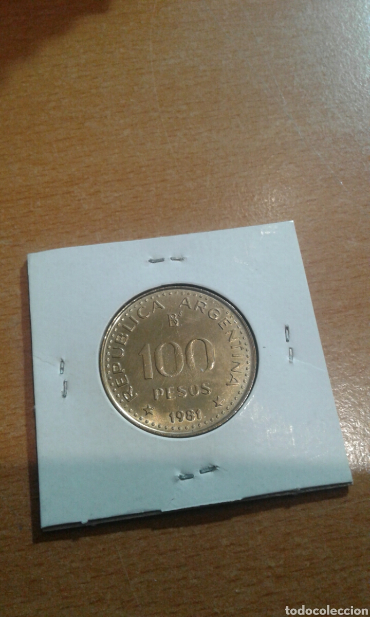 Monedas antiguas de Am&eacute;rica: Argentina 2 pesos 1981 - Foto 2