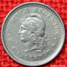 Monete antiche di America: ARGENTINA - 1959 - 1 PESO - CUPRONIQUEL. Lote 113927159