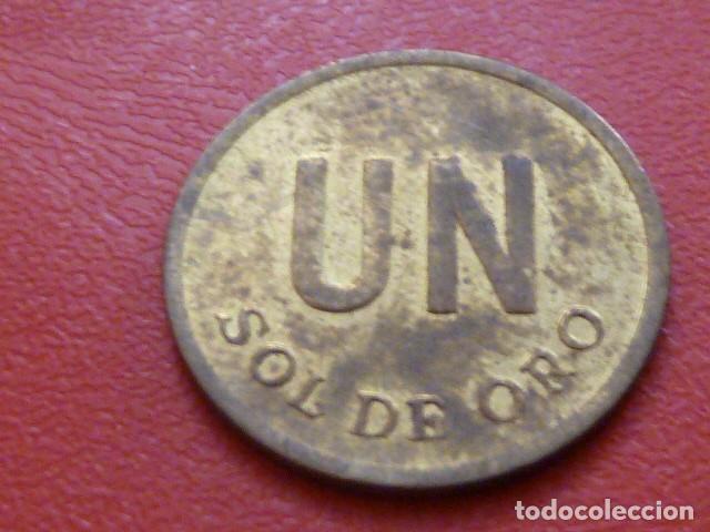Monedas antiguas de Am&eacute;rica: 1 sol de oro de 1975 de Peru - Foto 2