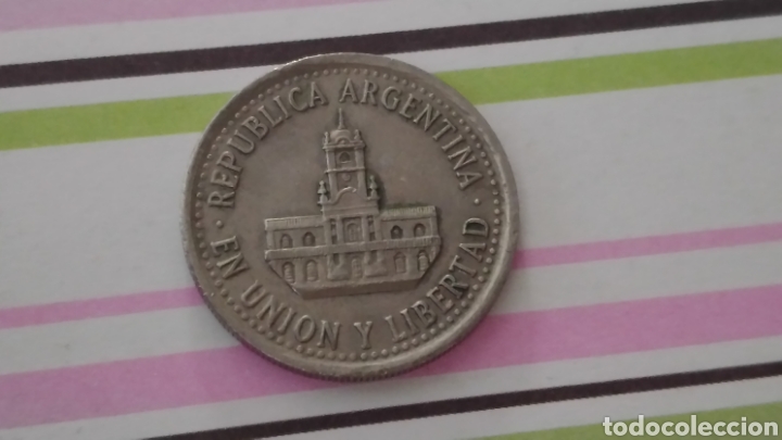 Monedas antiguas de Am&eacute;rica: ARGENTINA 25 centavos 1994 - Foto 1