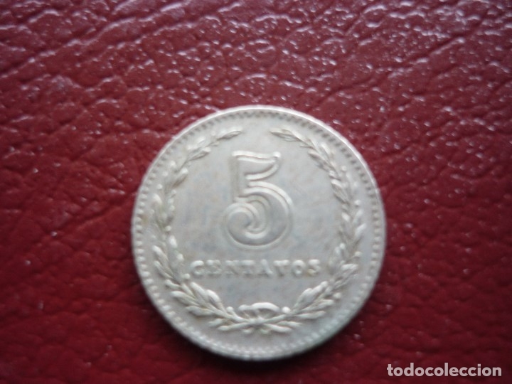 Monedas antiguas de Am&eacute;rica: ARGENTINA, 5 CENTAVOS 1911 - Foto 2