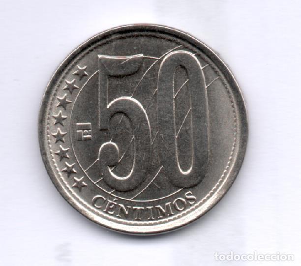 Monedas antiguas de Am&eacute;rica: VENEZUELA -  50 CENTIMOS 2007 - Foto 1