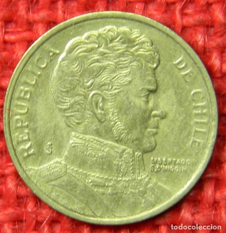 Monedas antiguas de Am&eacute;rica: Chile - 10 pesos - 1996 - Foto 2
