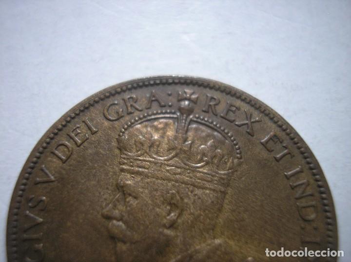 Monedas antiguas de Am&eacute;rica: 1 centavo de Canad&aacute; 1913 - Foto 2