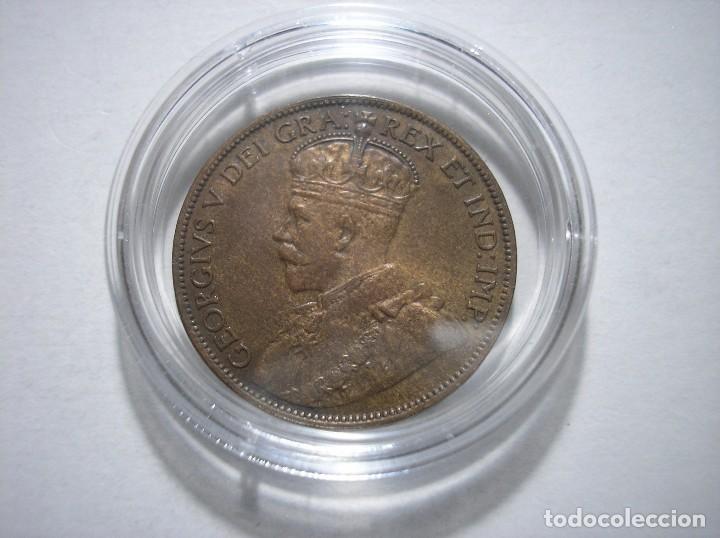 Monedas antiguas de Am&eacute;rica: 1 centavo de Canad&aacute; 1913 - Foto 8