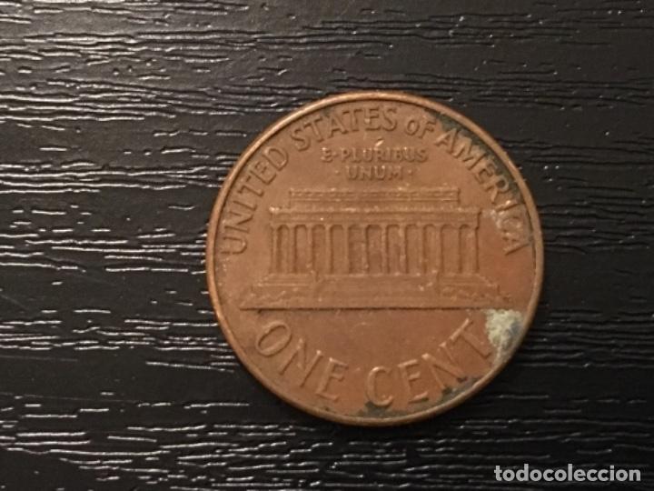 Monedas antiguas de Am&eacute;rica: Moneda 1 cent USA 1959 - Foto 2