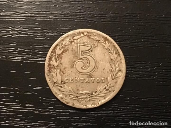 Monedas antiguas de Am&eacute;rica: Moneda 5 centavos Argentina 1925 - Foto 2