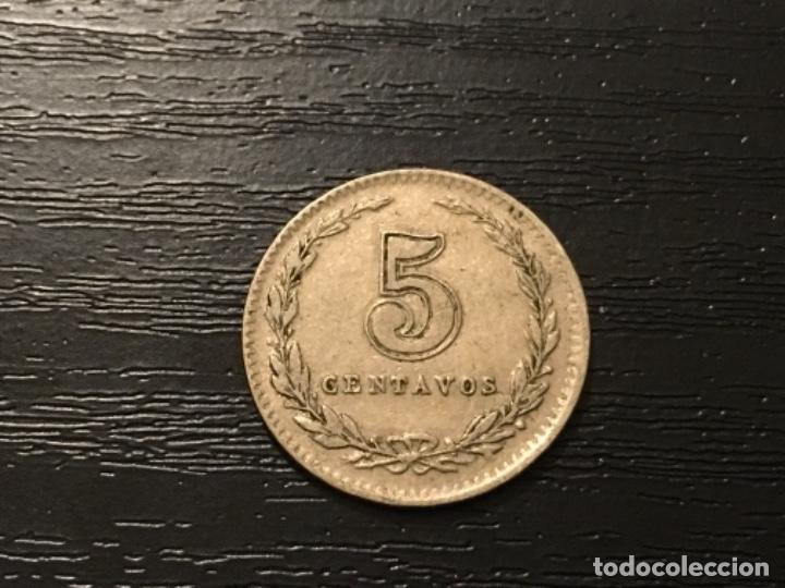 Monedas antiguas de Am&eacute;rica: Moneda 5 centavos Argentina 1929 - Foto 2