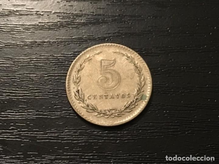 Monedas antiguas de Am&eacute;rica: Moneda 5 centavos Argentina 1942 - Foto 2
