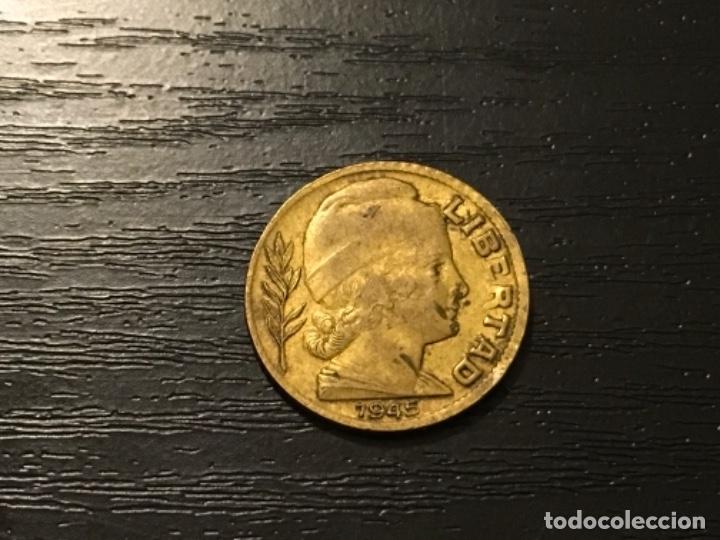Monedas antiguas de Am&eacute;rica: Moneda 5 centavos Argentina 1945 - Foto 1