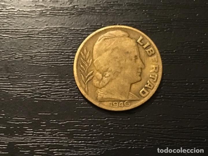 Monedas antiguas de Am&eacute;rica: Moneda 5 centavos Argentina 1946 - Foto 1
