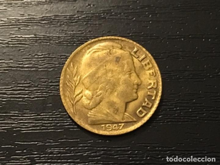 Monedas antiguas de Am&eacute;rica: Moneda 5 centavos Argentina 1947 - Foto 1