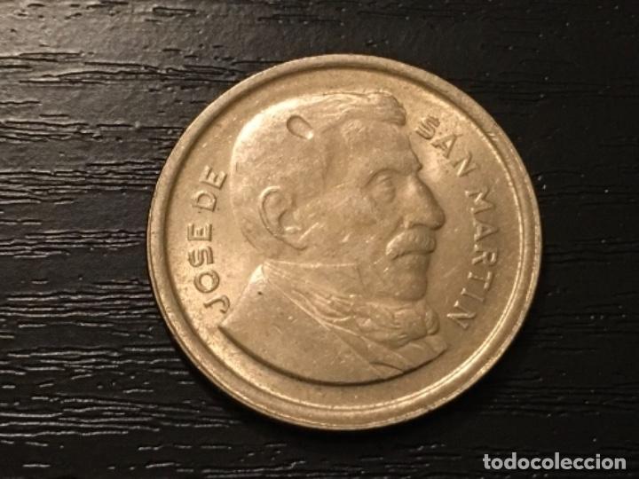 Monedas antiguas de Am&eacute;rica: Moneda 50 centavos Argentina 1954 - Foto 2