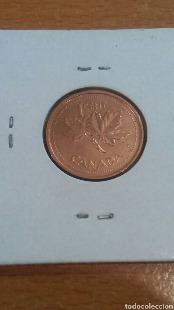 Monedas antiguas de Am&eacute;rica: Canada 1 cent 2002 sc km445 - Foto 2