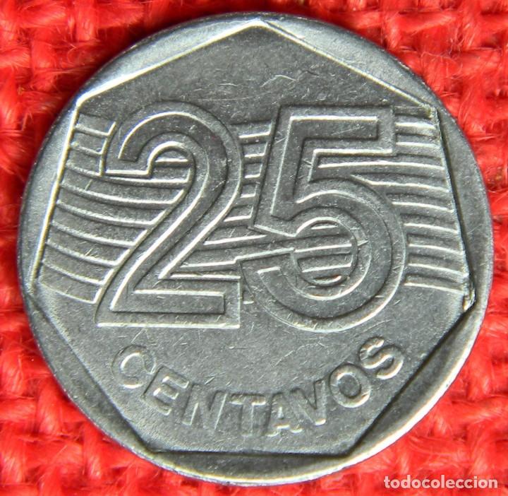 Monedas antiguas de Am&eacute;rica: Brasil - 25 centavos - 1994 - Foto 2