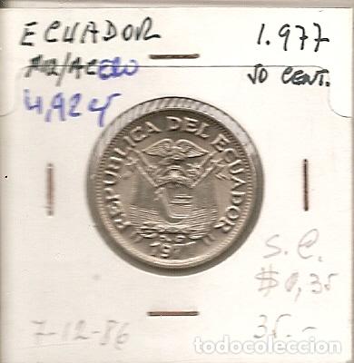 Monedas antiguas de Am&eacute;rica: ECUADOR 1977. MONEDA DE 50 CENTAVOS. SIN CIRCULAR. - Foto 1