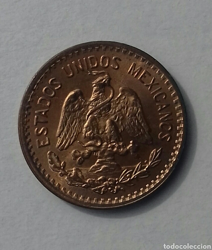 Monedas antiguas de Am&eacute;rica: M&eacute;xico. Moneda de un centavo 1949 - Foto 2