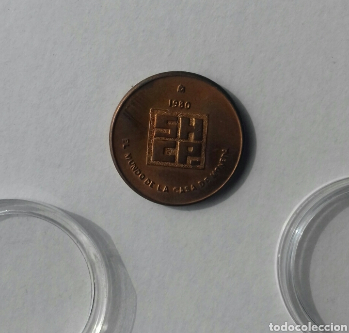 Monedas antiguas de Am&eacute;rica: M&eacute;xico. 1980 - Foto 3