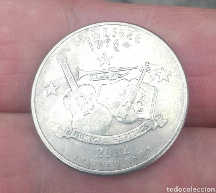 Monedas antiguas de Am&eacute;rica: USA 1/4 Dolar 2002 - Foto 2