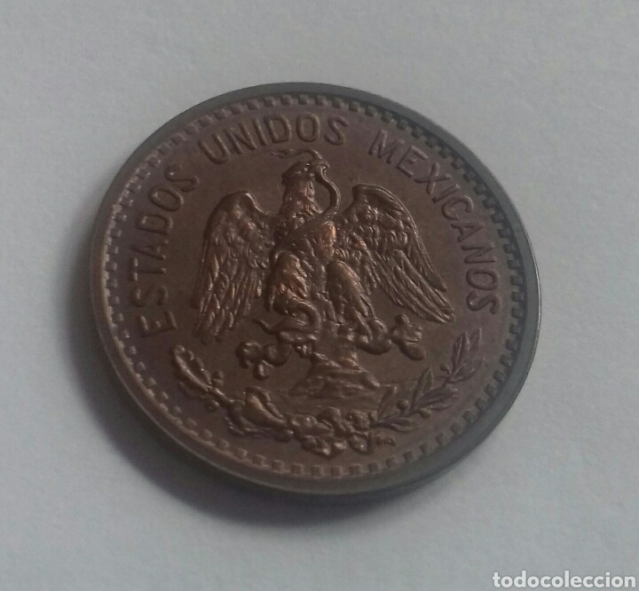 Monedas antiguas de Am&eacute;rica: M&eacute;xico. Un centavo 1913 - Foto 2
