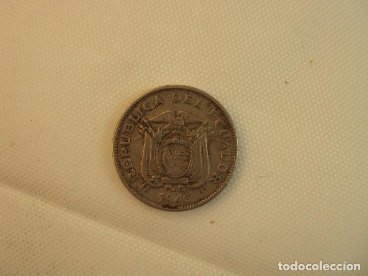 Monedas antiguas de Am&eacute;rica: ECUADOR, 1946 / 5 CENTAVOS - Foto 1