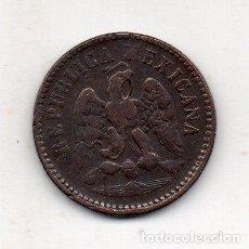 Monedas antiguas de América: MÉXICO. 1 CENTAVO. AÑO 1880 Gº.. Lote 121947119