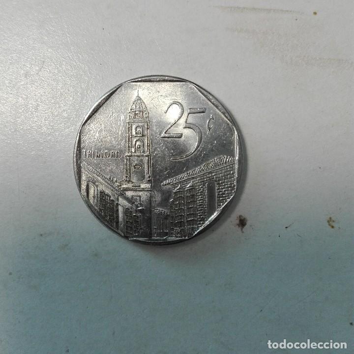 Monedas antiguas de Am&eacute;rica: CUBA 25 CENTIMOS DEL 1998 - Foto 2