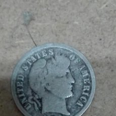 Monedas antiguas de América: ESTADOS UNIDOS BARBER DIME 1903 PLATA,MONEDA AUTENTICA . Lote 128115459