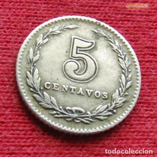 Monedas antiguas de Am&eacute;rica: Argentina 5 centavos 1907 - Foto 2