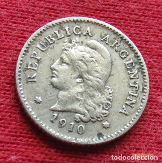 Monedas antiguas de Am&eacute;rica: Argentina 10 centavos 1910 - Foto 1