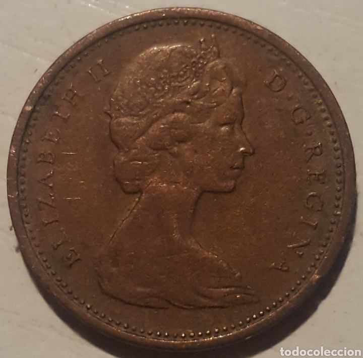 Monedas antiguas de Am&eacute;rica: MONEDA - CANADA 1 CENT 1968 - Foto 2