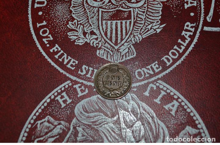 Monedas antiguas de Am&eacute;rica: EUA - INDIAN CENT - 1901 - EBC - Foto 2