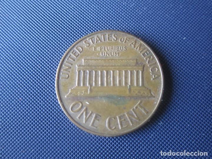 Monedas antiguas de Am&eacute;rica: Usa. 1 centimo 1965 - Foto 2