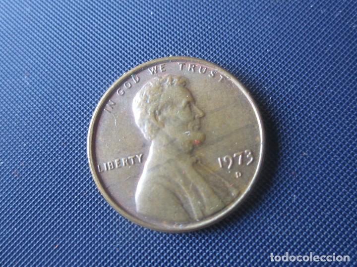 Monedas antiguas de Am&eacute;rica: Usa. 1 centimo 1973 D - Foto 1