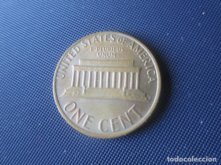 Monedas antiguas de Am&eacute;rica: Usa. 1 centimo 1980 - Foto 2