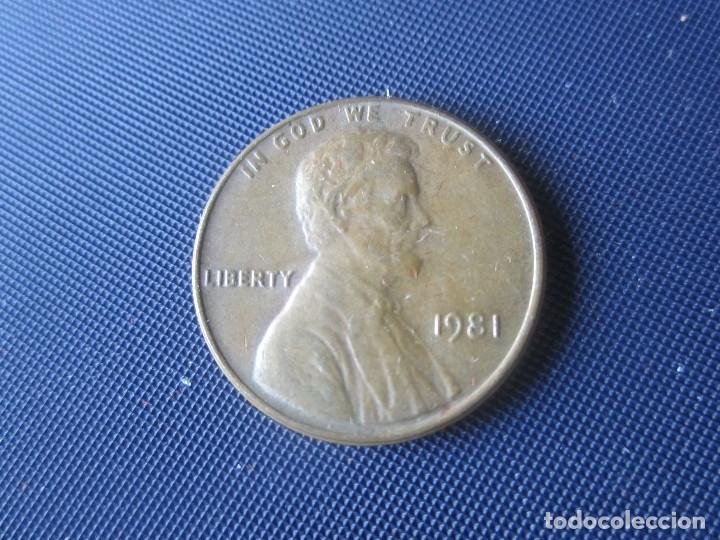 Monedas antiguas de Am&eacute;rica: Usa. 1 centimo 1981 - Foto 1