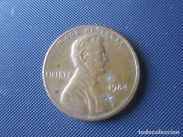 Monedas antiguas de Am&eacute;rica: Usa. 1 centimo 1984 - Foto 1