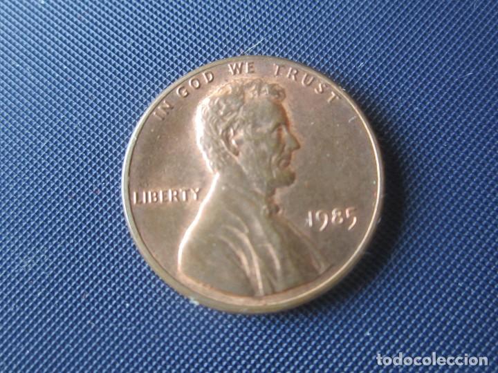 Monedas antiguas de Am&eacute;rica: Usa. 1 centimo 1985 - Foto 1