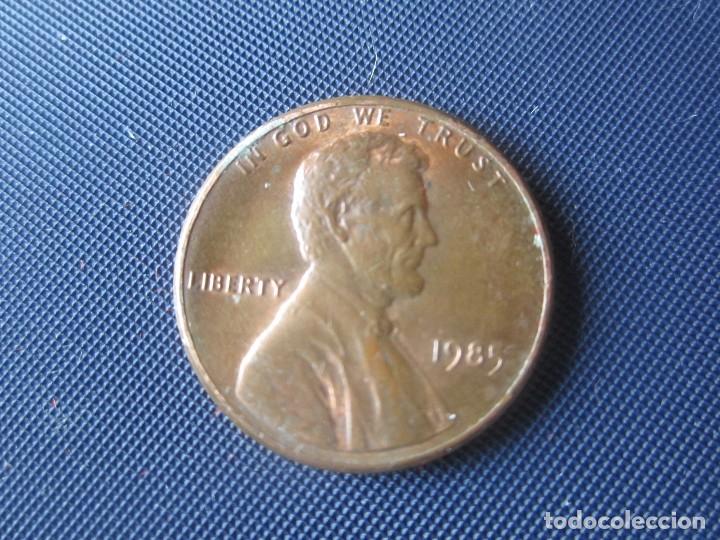 Monedas antiguas de Am&eacute;rica: Usa. 1 centimo 1985 - Foto 1