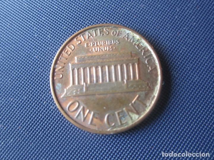 Monedas antiguas de Am&eacute;rica: Usa. 1 centimo 1988 D - Foto 2