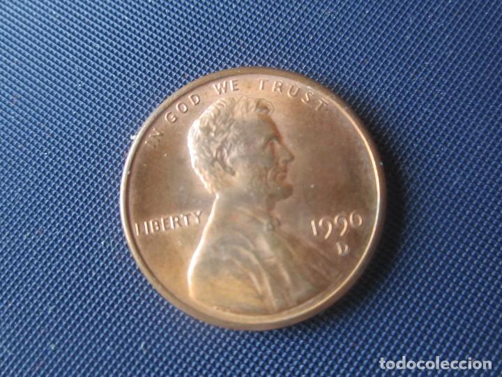 Monedas antiguas de Am&eacute;rica: Usa. 1 centimo 1990 D - Foto 1
